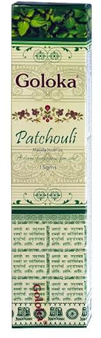 Goloka Original Indische Rucherstbchen Patchouli 1 X 15 Gramm