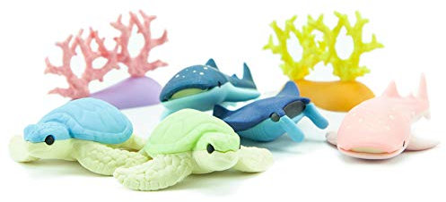 Iwako Puzzle Radiergummi Aquarium