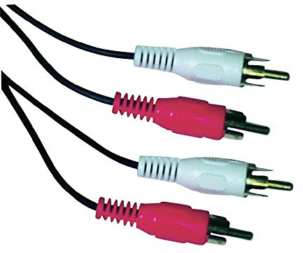 Schwaiger cik015 053 1.5 m 2 x RCA 2 x RCA Schwarz Kabel Audio