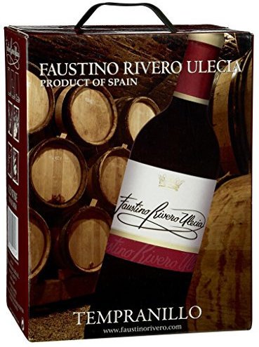 Faustino Rivero - Ulecia Tempranillo VdM Rotwein 12% Vol. - 5-l-Bag in Box
