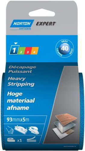 Norton Rouleau Norgrip expert 93 x 5 m Grain 40