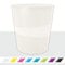 Leitz Papierkorb, 15 Liter, Kunststoff, Weiß, WOW, 52781001