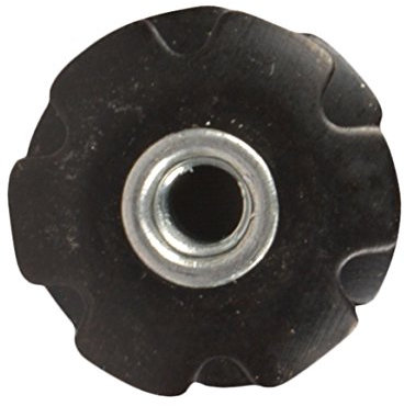 Clarks Headset Star Nut - One Black 11/8 Replacement Star Nut for Bike Forks for Mountain Bikes (MTB), Hybrid and Road Bikes
