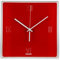 Kartell Tic & Tac Orologio, Rosso Aranciato Coprente