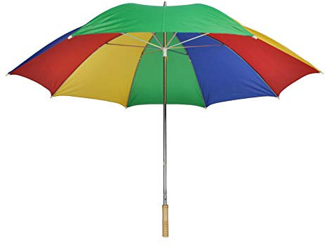 Haushalt International DEKOVALENZ bunter Sonnenschirm, 150 cm Durchmesser, ca. 180 cm Höhe