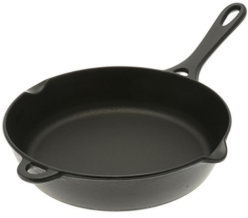 Iwachu 410-681 Gusseisen-Bratpfanne, 24 cm, schwarz