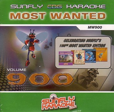 Sunfly Karaoke Most Wanted Volume 900 (CD+G)