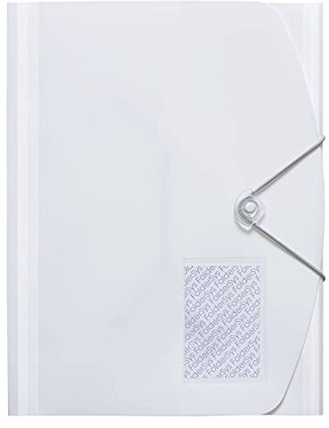 JUMBO Eckspanner-Sammelmappe A4, 240mm breit, 320mm hoch, weiß