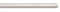 HOMESTAR Wandstuck Wandleiste Zierleiste Styropor Friesleiste CW 11, 15 x 38 mm Länge 2 m, 60001