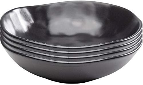 Teller Tief Organic Black Ø22cm