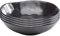 Kare Assiettes creuses Organic Noir 22 cm