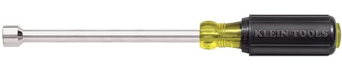 Klein Tools 646-3/8 3/8 Zoll Steckschlüssel mit 6-Zoll-Hohlschaft und gepolstertem Griff, hergestellt in den USA