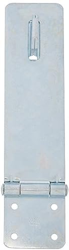 ABUS Überfalle 200/155 - Vorrichtung für Vorhängeschlösser - für einschlagende Türen - 01629 - ABUS-Sicherheitslevel 2 - Silberfarben