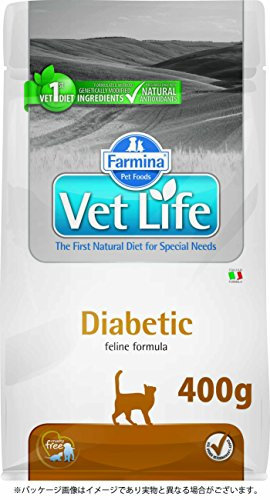 Farmina Vet Life Katze Diabetic Trockenfutter, Kilogramm:0.4 kg