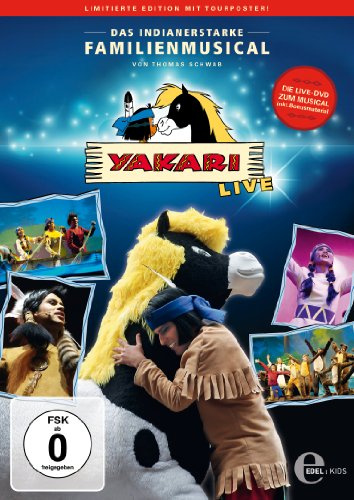 Das indianerstarke Familienmusical – Yakari Live! Limited Edition mit Tourposter [Live-DVD]