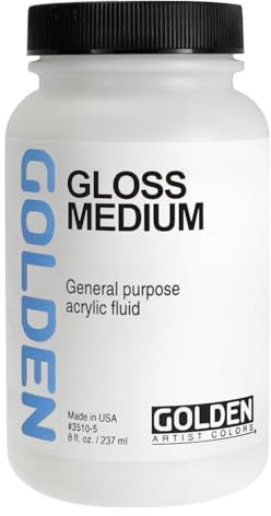 Golden 35105 polymère brillant Medium - 237 ml