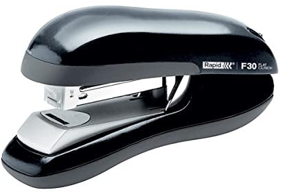 Rapid 23256500 - Grapadora con tecnología Flat Clinch modelo F30 color negro