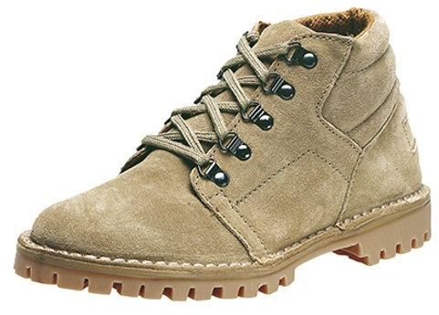 Mens D Ring Desert Boots Light Taupe Suede size 10 UK