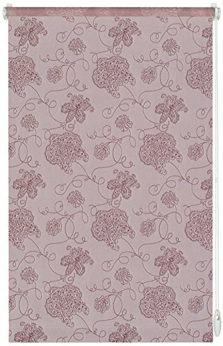 Gardinia EASYFIX Rollo Dekor 722 Stickerei rose 120 x 150 cm