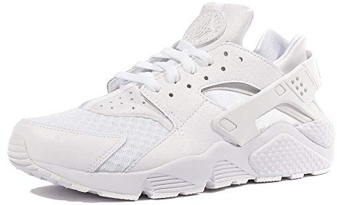 Nike Huarache Run Se (Gs) Boys' Gymnastics Shoes, White, 6 Big Kid