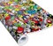 Auto-Dress® Stickerbomb Auto-Folie mit Luftkanal-Technik für 3D Car-Wrapping | Mit Marken & Logos, JDM Kfz Aufkleber (30x150cm, Design: Skate, Farbe: Bunt, Finish: Glanz)