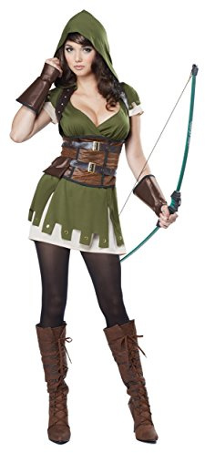 California Costumes Damen Robin Hood, Grün, S