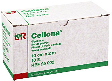 CELLONA Gipsbinden 2mx10cm, 10 St