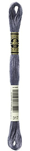 DMC - Mouliné Spécial 117MC, 100% cotone - Si adatta a tutte le tecniche di ricamo e a tutti i supporti, ideale per il punto croce | Matassine da 8 m - 6 capi, disponibile in 500 colori