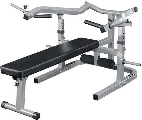 Valor Fitness Adjustable Chest Press Weight Bench – Multi-Grip Arm Trainer, Independent Converging Arms for Strength Training 250 lb Max Home Gym Workout Equipment