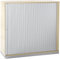 kaiserkraft | Hanna - Rollladenschrank | Höhe 1133 mm | 2 Fachböden | Dekor Ahorn