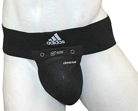 Tiefschutz / Unterleibschutz / Suspensorium adidas Microlight, schwarz Gr. XL