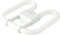 Eveready 16 W 2D GR10Q 4 broches carré PAC standard Blanc (3500 K) Ampoule Fluorescente Compacte
