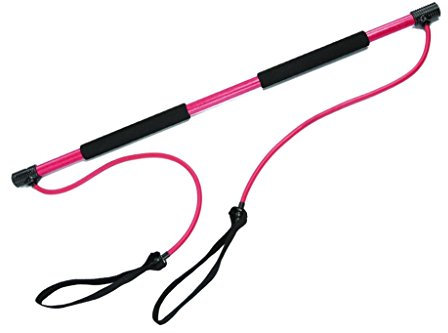 inSPORTline Fitnessstab 130 cm + DVD: Multifunktion Stab mit Gelenkschonenden Übungen für Gymnastik, Fitness und Rehabilitation