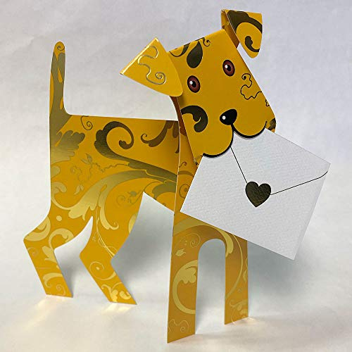 BINKY - 3D ANIMAL OPEN GREETING CARD - 017
