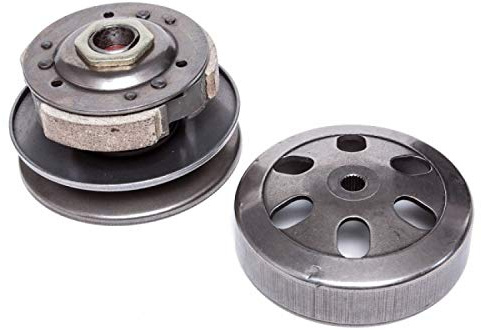 MXT Wandler-Kit Kupplungsglocke kompatibel mit Aprilia SR 50 Sport LC | Kupplungsglocke Ø 120 mm, Wandlerscheibe Ø 130 mm, Standardkupplung kompatibel mit Aprilia SR 50 Racing LC ab Bj. 2000