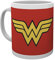 GB Eye, DC Comics, Wonder Woman Logo, Taza