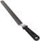 Lacor 60469 Spatule Longue Coudée Manche Solide 30 cm, Noir