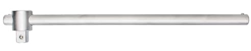 SW-Stahl 07660L-9 Gleitgriff 3/4 Zoll - 450 mm Schiebegriff | Premium T-Griff aus Chrom-Vanadium-Stahl, matt verchromt, 20 mm Abtriebs-Vierkant, robuste Werkstatt-Qualität