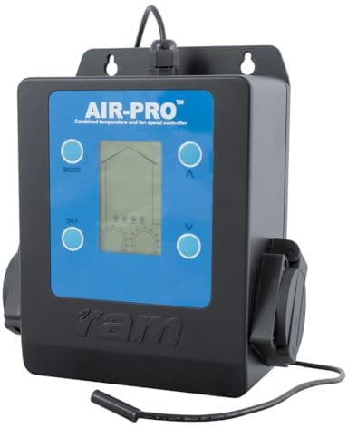 Ram AIR-PRO II Fan Speed Controller, Black