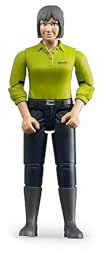 Woman with Dark Blue Trousers and Boots
