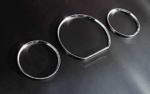 Chrom Instrumente Tacho Ringe Blenden