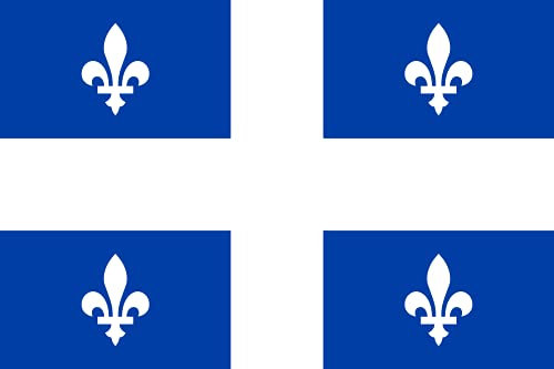 magFlags Bandiera Large Québec | Bandiera Paesaggio | 1.35 m² | 90x150cm