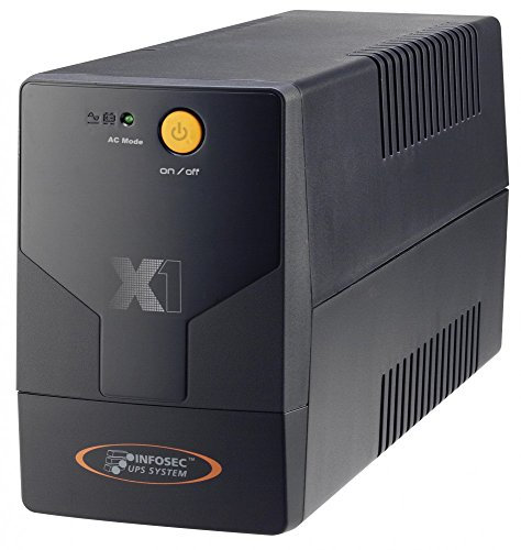 Infosec Onduleur Line Interactive 1000 VA 4 Prises IEC -- Garantie 2 ans --