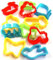 MASS DYNAMIC Plastic Cookie Cutter Set of 12