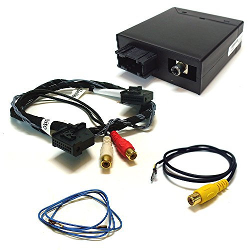Kufatec 36492-3 Rückfahrkamera-Interface kompatibel mit VW, Seat, Skoda Navigation MFD2 / RNS2