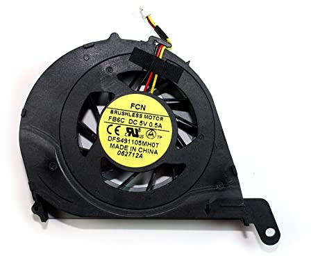 Power4Laptops Versión 2 (por Favor, consulte la Imagen) Ventilador para Ordenadores portátiles Compatible con Toshiba Satellite L750-22J