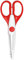 Wedo 771906 Kreativschere (mit W-Schnitt, 16 cm große) griffe orange