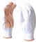 42545, Handschuhe Baumwolle, mit Noppen