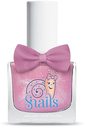 Snails 516370 Kinder Nagellack Glitterbomb, auf Wasserbasis, abwaschbar, unbedenklich, vegan