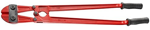 FACOM - Coupe-Boulons Bras Forgés Coupe Axiale - 990.BF4 - Lames en Acier au Chrome Réglables par Vis Excentriques - Poignées Ergonomiques - Outil Haute Performance - Grande Longévité de Coupe